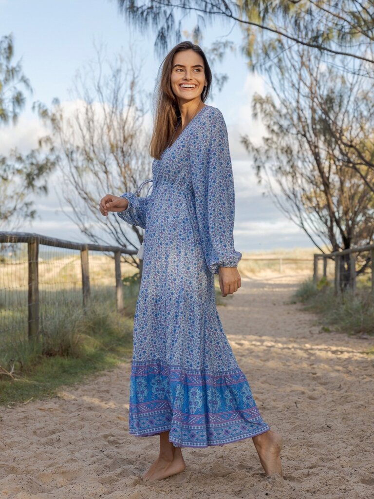 Honey & Stone Co DIXIE AZURE MAXI