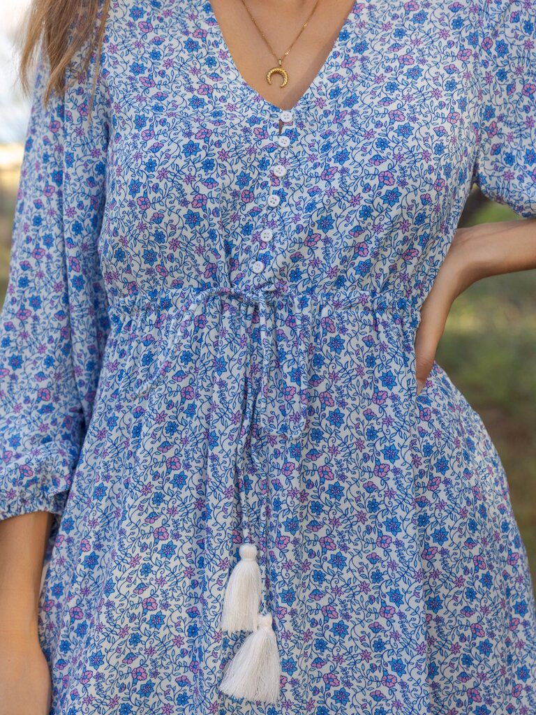 Honey & Stone Co DIXIE AZURE MAXI