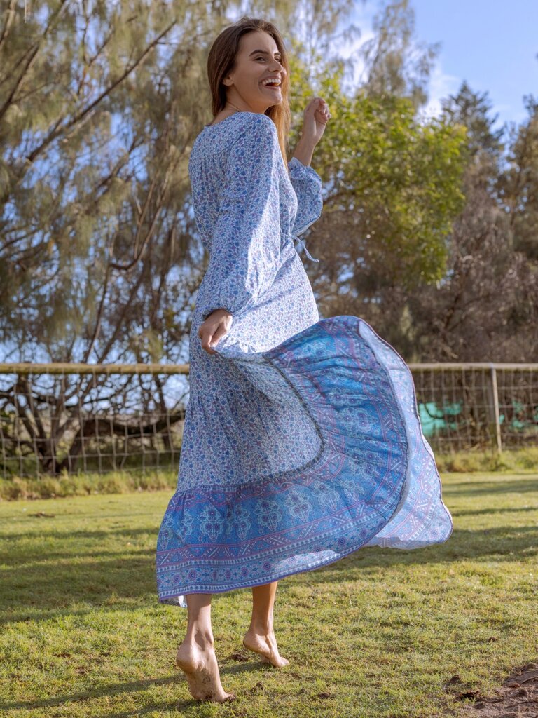 Honey & Stone Co DIXIE AZURE MAXI
