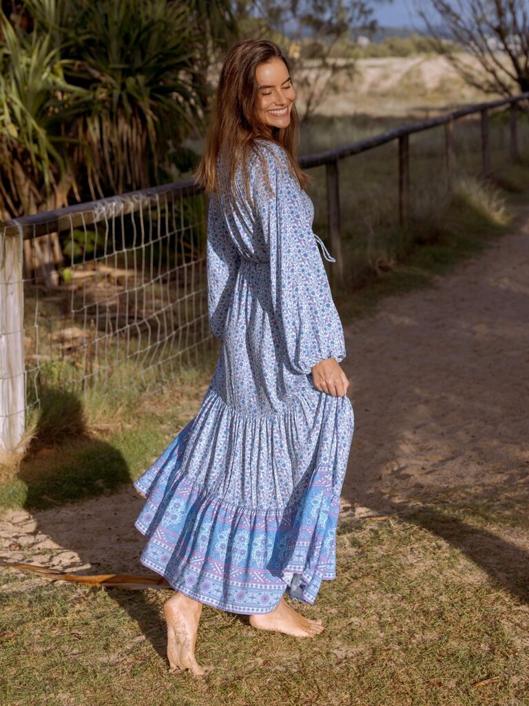 Honey & Stone Co DIXIE AZURE MAXI