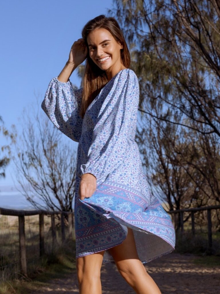 Honey & Stone Co LILLY AZURE MINI
