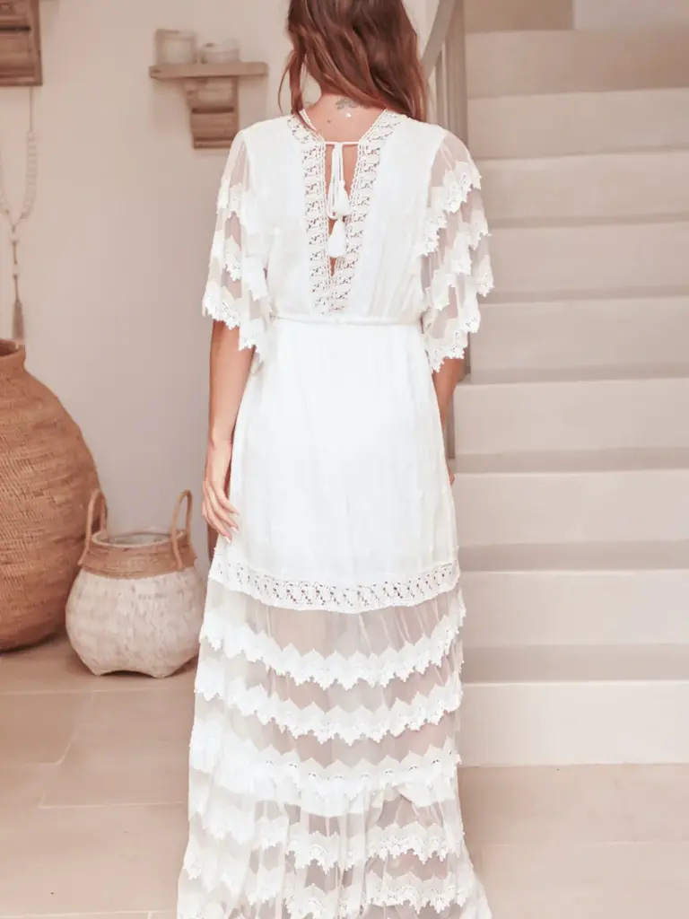 Jaase BUNGALOW  WHITE MAXI