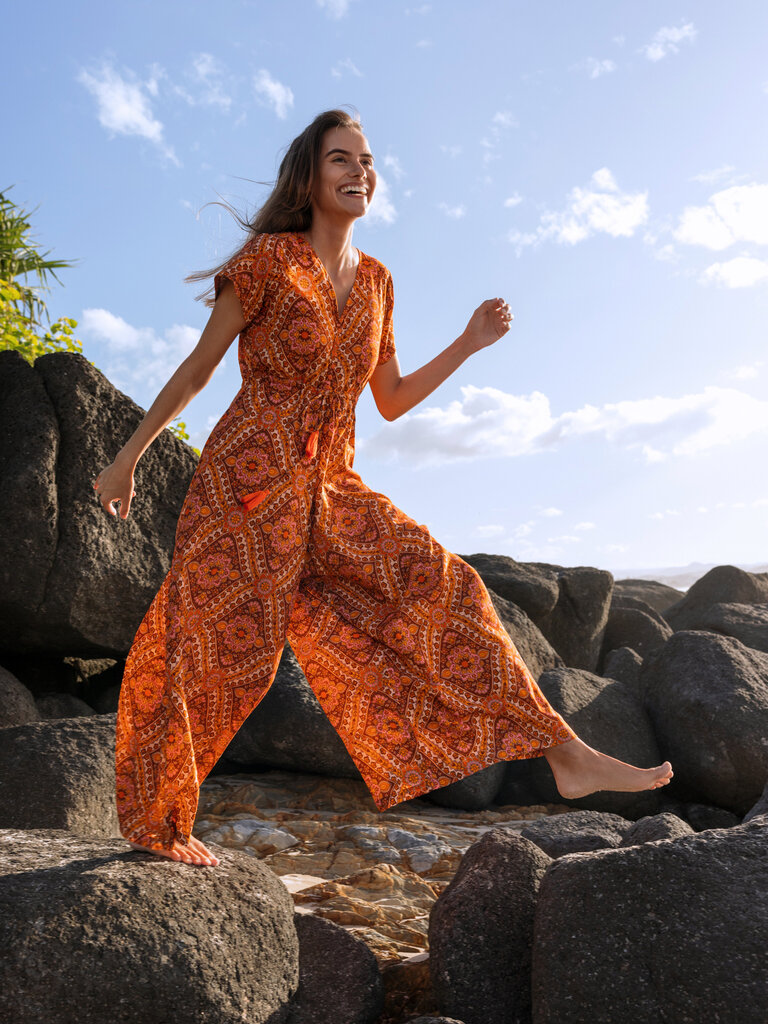 Honey & Stone Co CELINE FOLKSONG JUMPSUIT