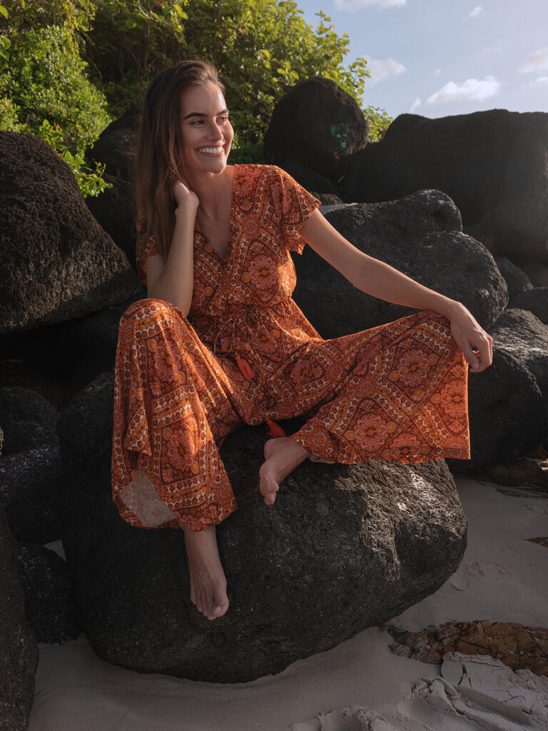 Honey & Stone Co CELINE FOLKSONG JUMPSUIT