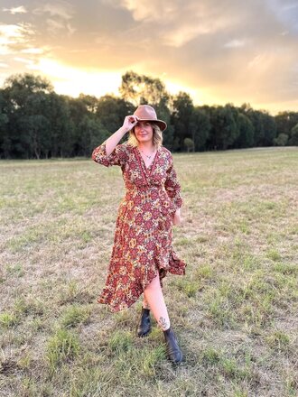 Cienna WRAP SOLSTICE MAXI