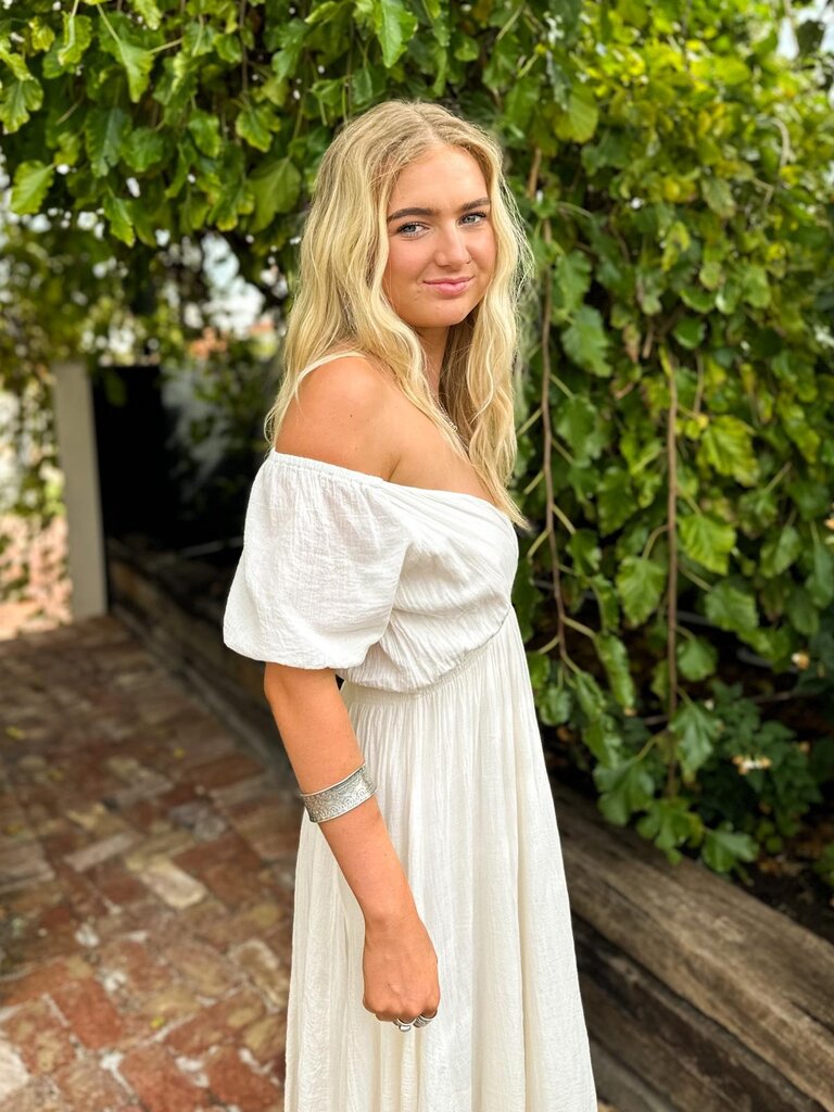 Moon Flower The Label FRANKI VINTAGE CREAM MAXI