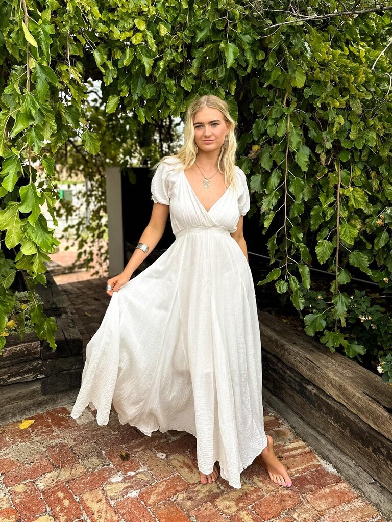 Moon Flower The Label FRANKI VINTAGE CREAM MAXI