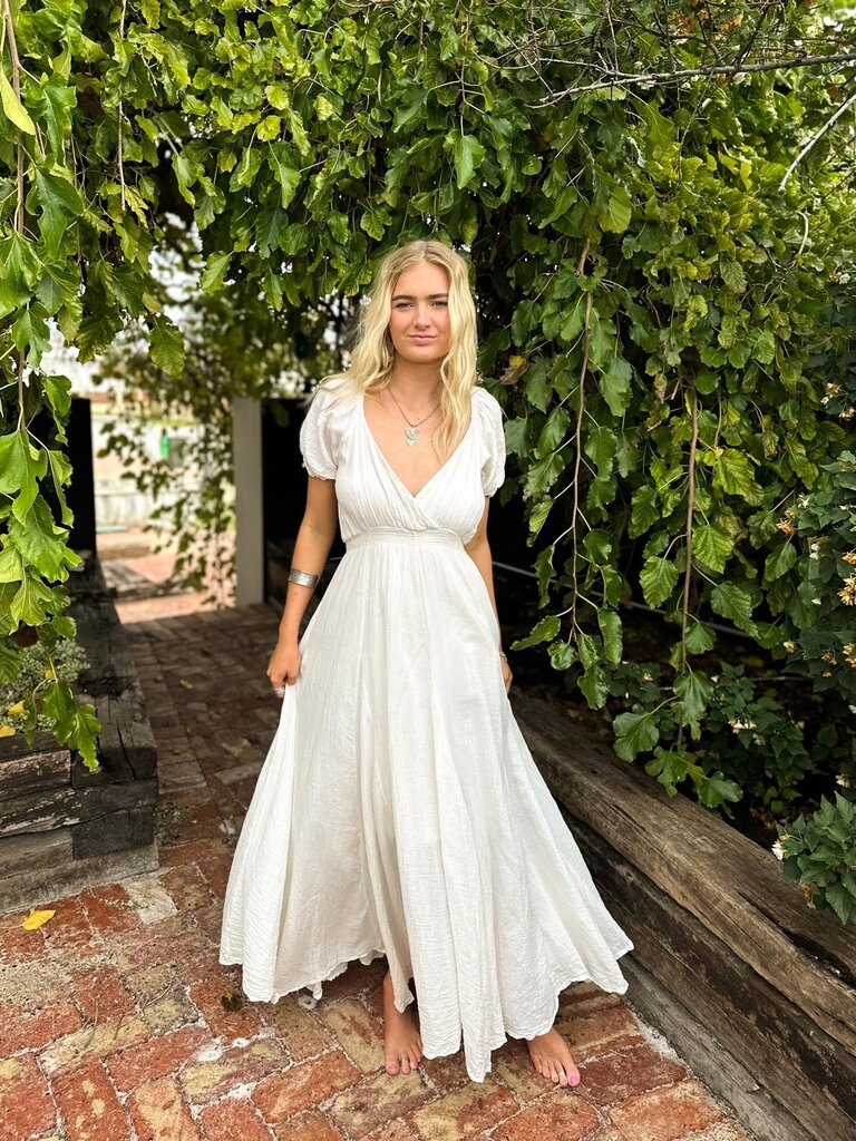 Moon Flower The Label FRANKI VINTAGE CREAM MAXI
