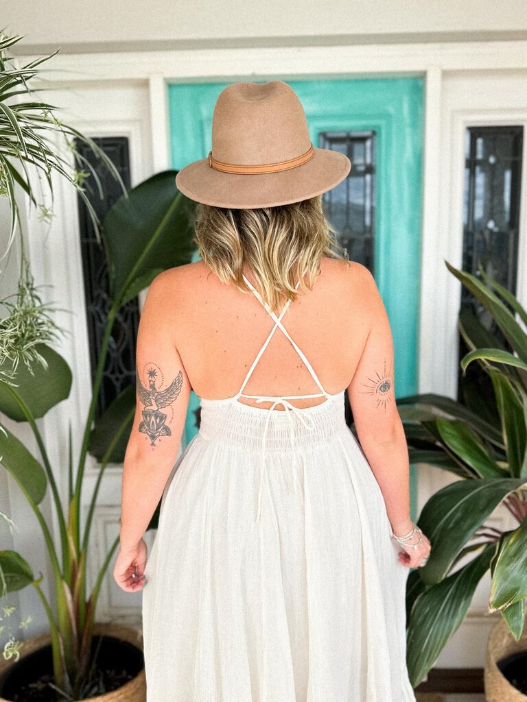 Moon Flower The Label BELLE VINTAGE CREAM MAXI