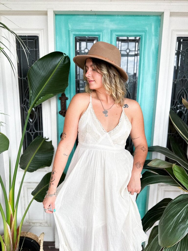 Moon Flower The Label BELLE VINTAGE CREAM MAXI