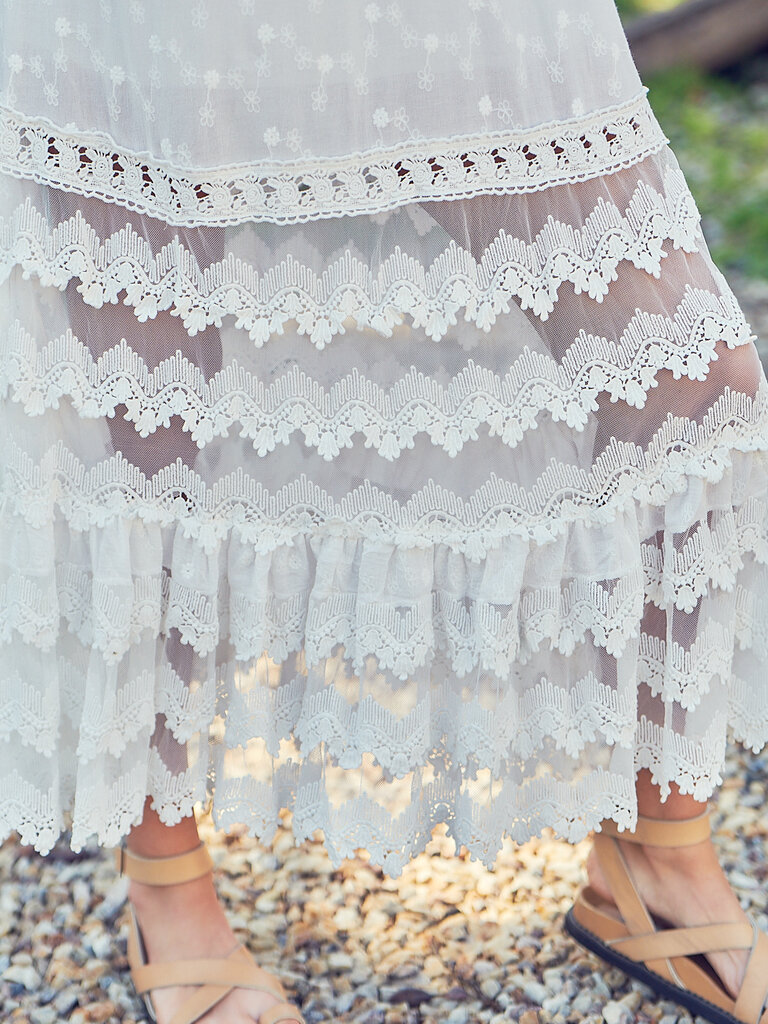 Jaase BUNGALOW  WHITE MAXI