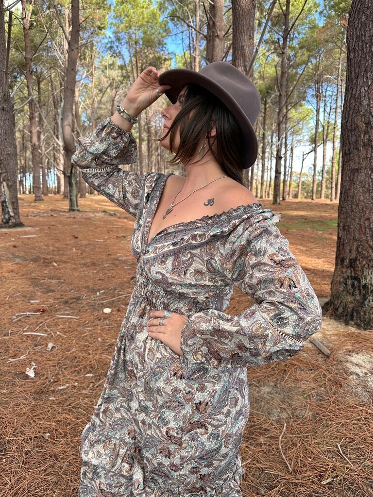 Cienna BOHO KEMALA OFF SHOULDER MAXI