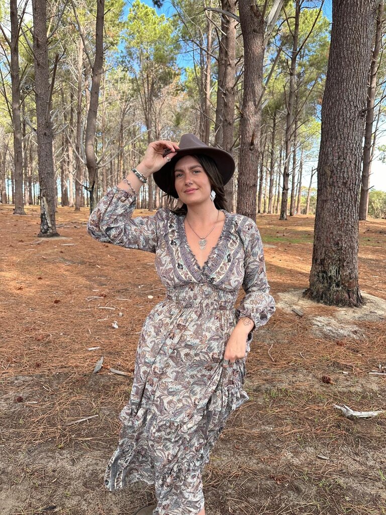 Cienna BOHO KEMALA OFF SHOULDER MAXI