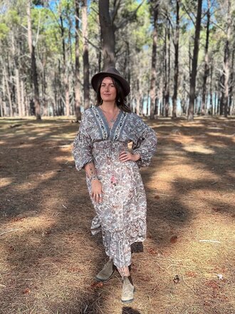 Cienna LONG SLEEVE KEMALA MAXI