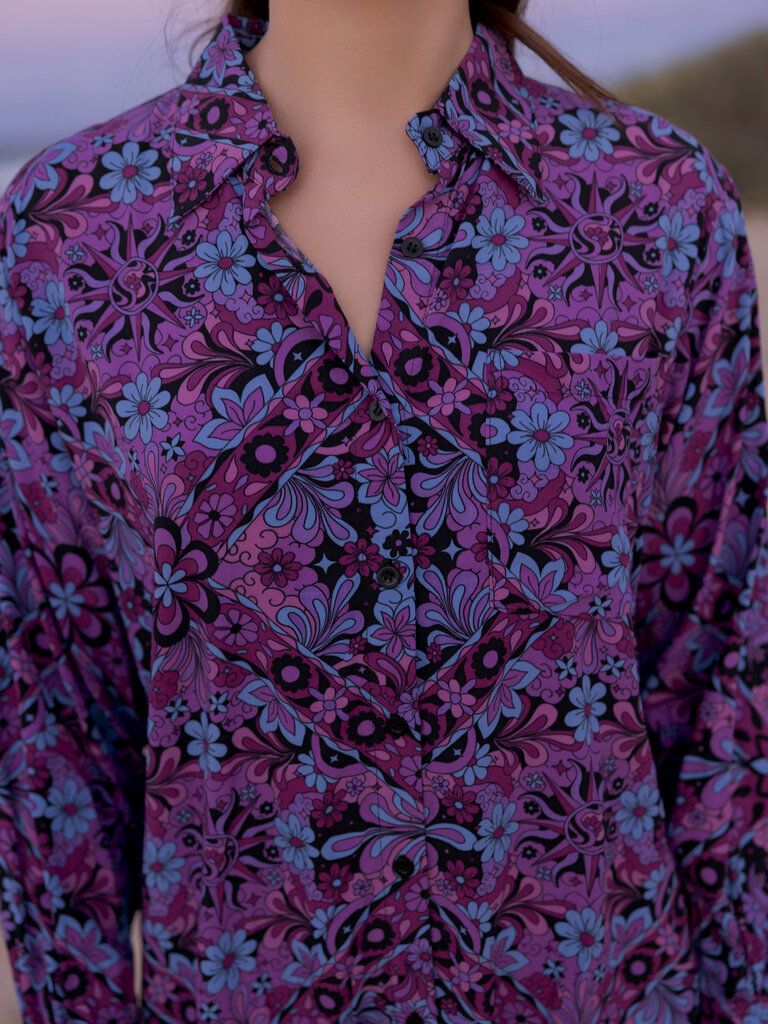 Honey & Stone Co BILLIE MIDNIGHT ECLIPSE SHIRT