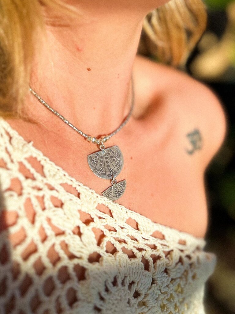 Moon Flower The Label MOON FLOWER NECKLACE