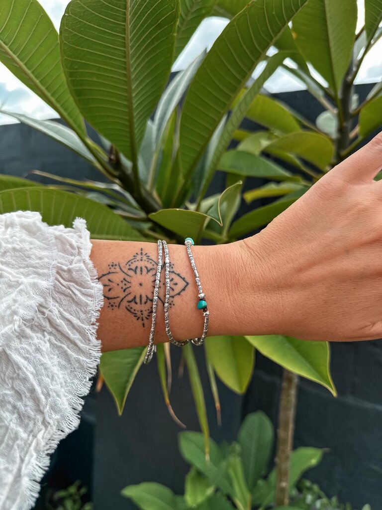 Moon Flower The Label  TURQUOISE DREAMS WRAP NECKLACE