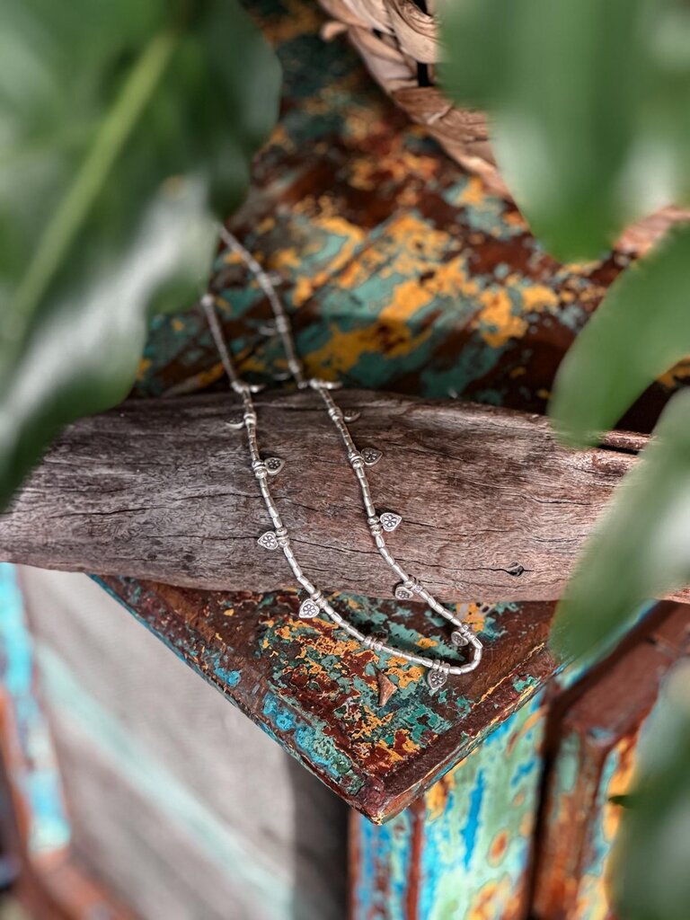 Moon Flower The Label LOVE CHILD WRAP NECKLACE