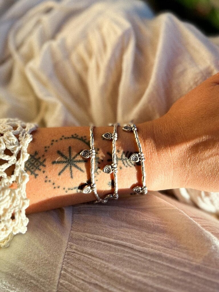 Moon Flower The Label LOVE CHILD WRAP NECKLACE