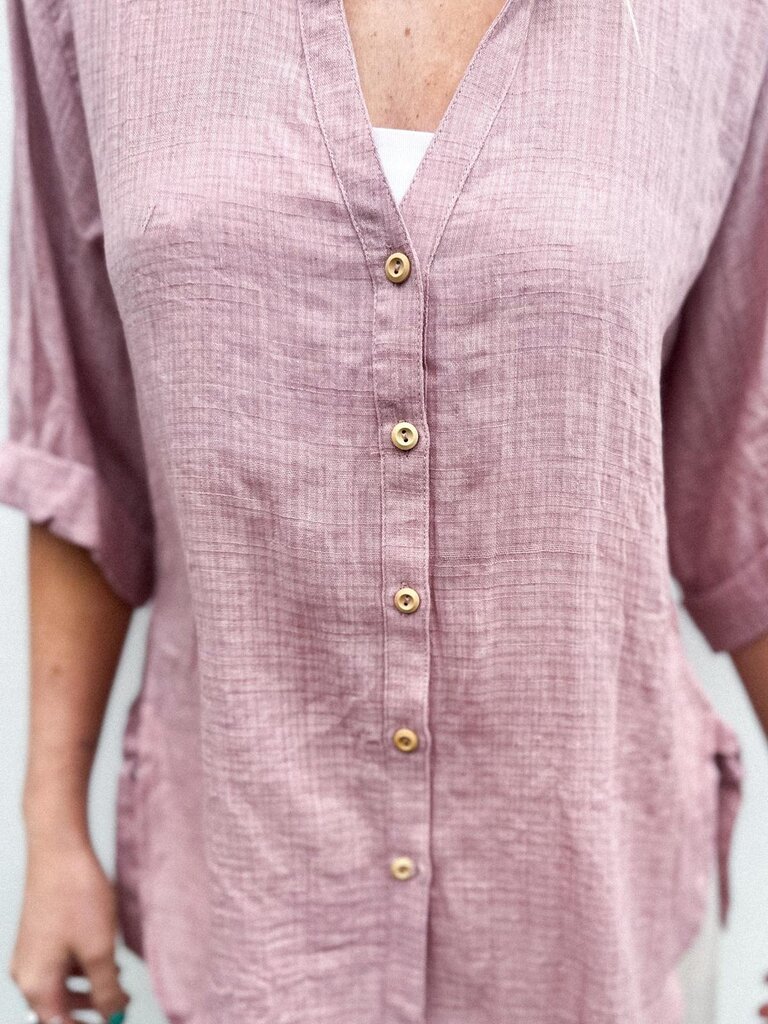 PENNY DUSKY PINK SHIRT