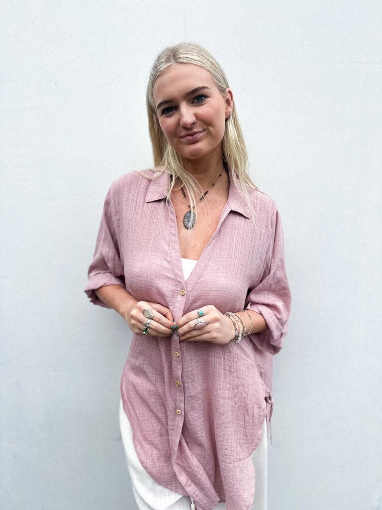 PENNY DUSKY PINK SHIRT