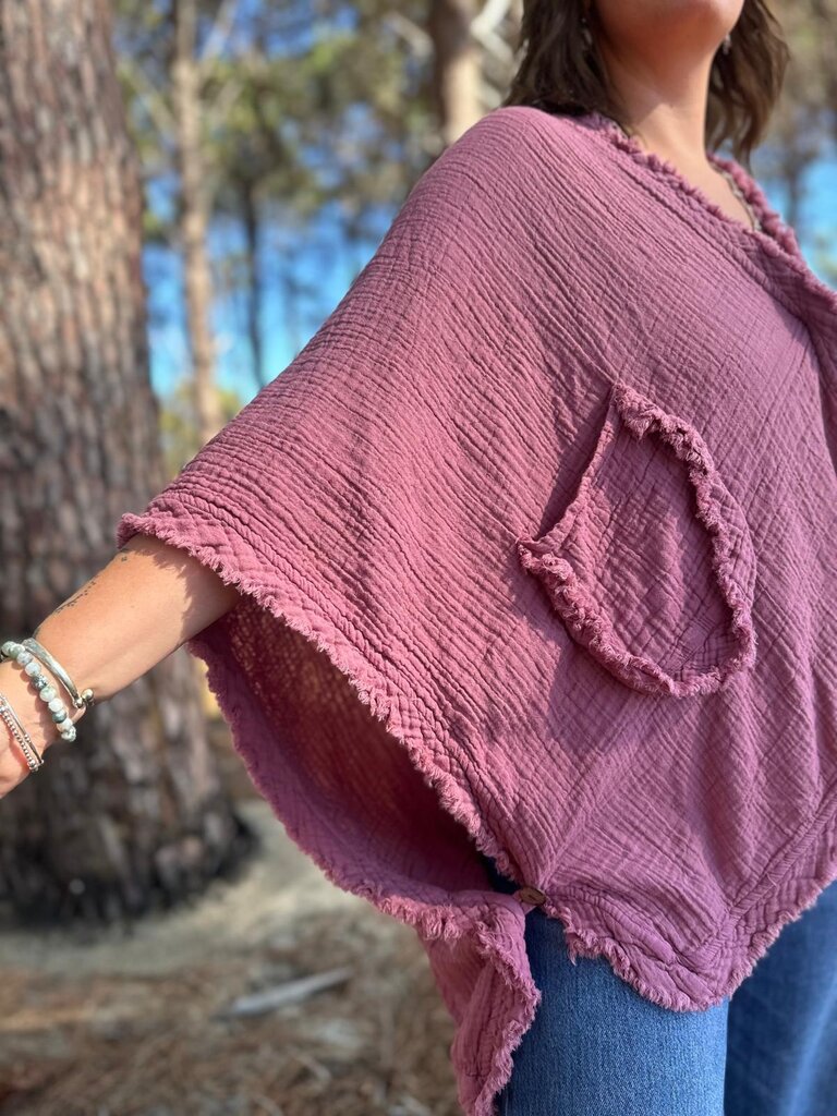 Moon Flower The Label JESS TEA ROSE CARDIGAN