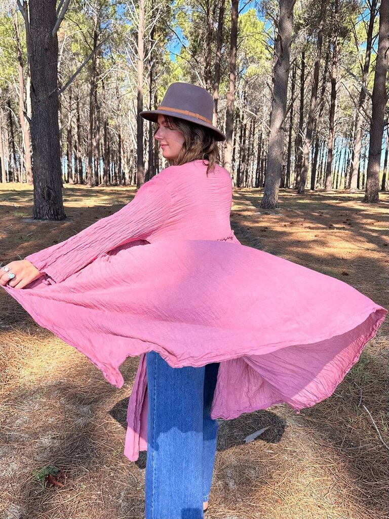 Moon Flower The Label EVIE  TEA ROSE WRAP