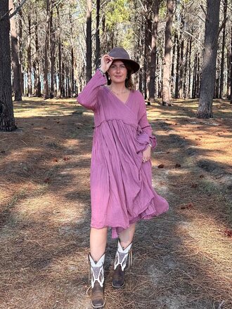 Moon Flower The Label EVIE  TEA ROSE WRAP Moon Flower The Label EVIE  TEA ROSE WRAP