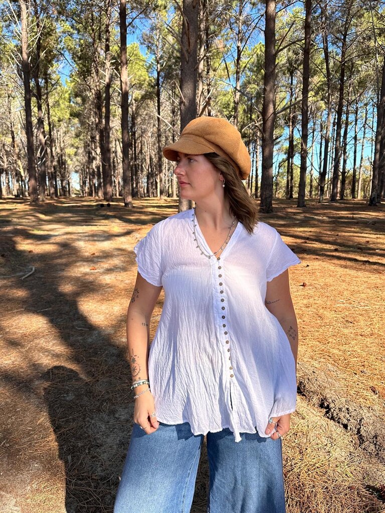 Moon Flower The Label EMMA WHITE TOP
