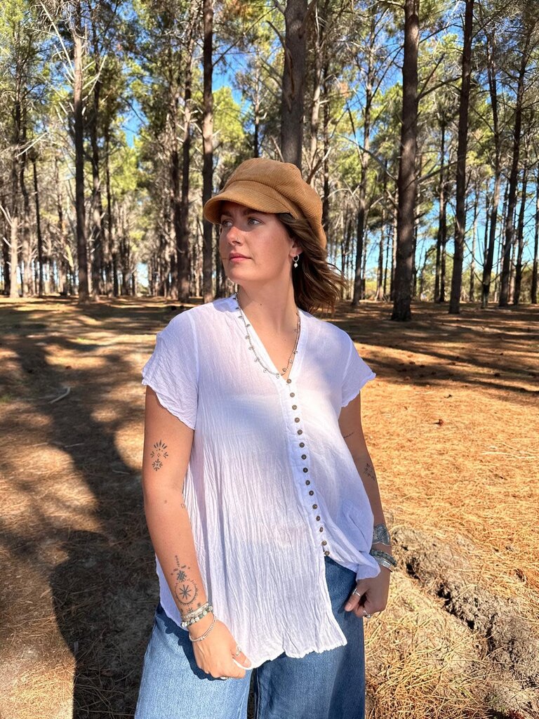 Moon Flower The Label EMMA WHITE TOP