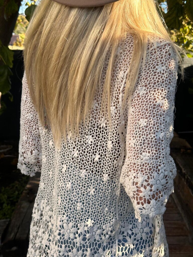 Naked Gypsy  MILLY VINTAGE CREAM CARDIGAN