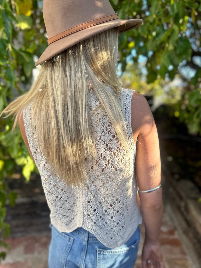 Naked Gypsy MAHLI VINTAGE CREAM TOP