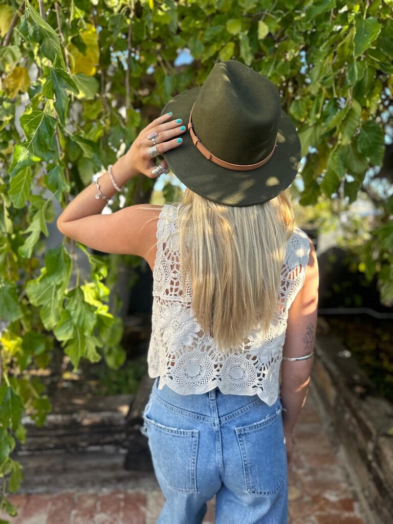 Naked Gypsy SIA VINTAGE CREAM TOP