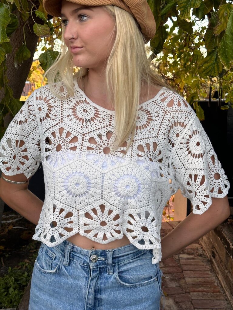 Naked Gypsy  BILLIE WHITE TOP
