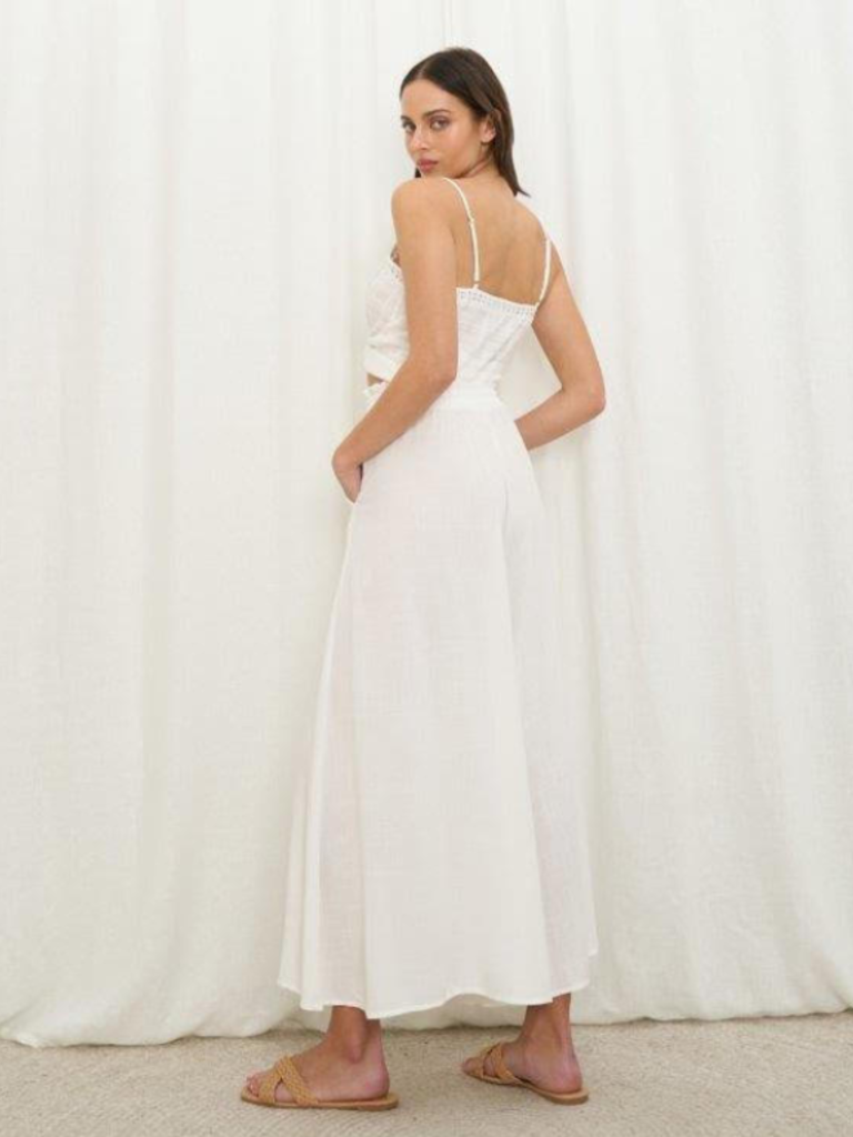 Iris Maxi ROSA WHITE PANTS