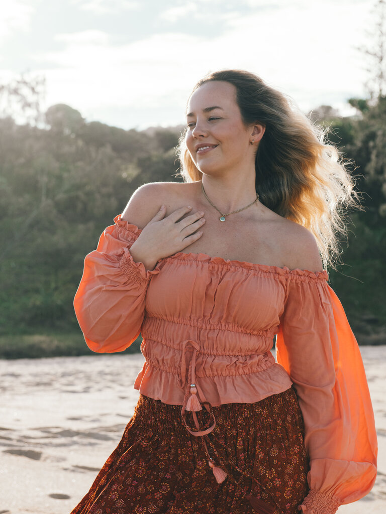 Honey & Stone Co NAOMI SAVANNA MAXI SKIRT