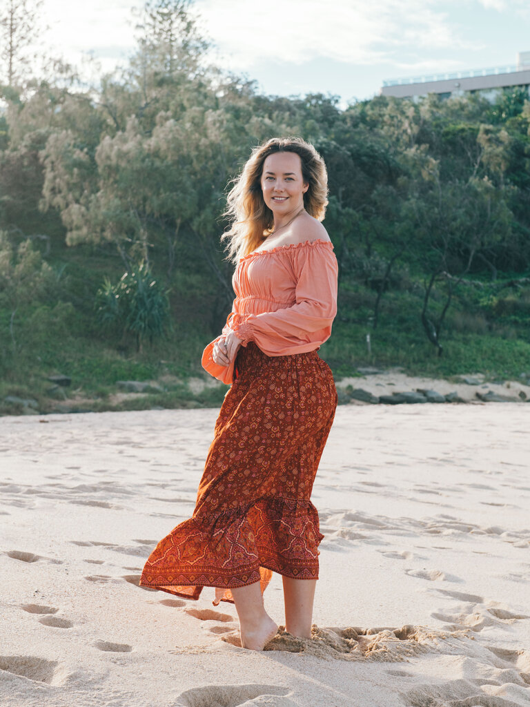 Honey & Stone Co NAOMI SAVANNA MAXI SKIRT
