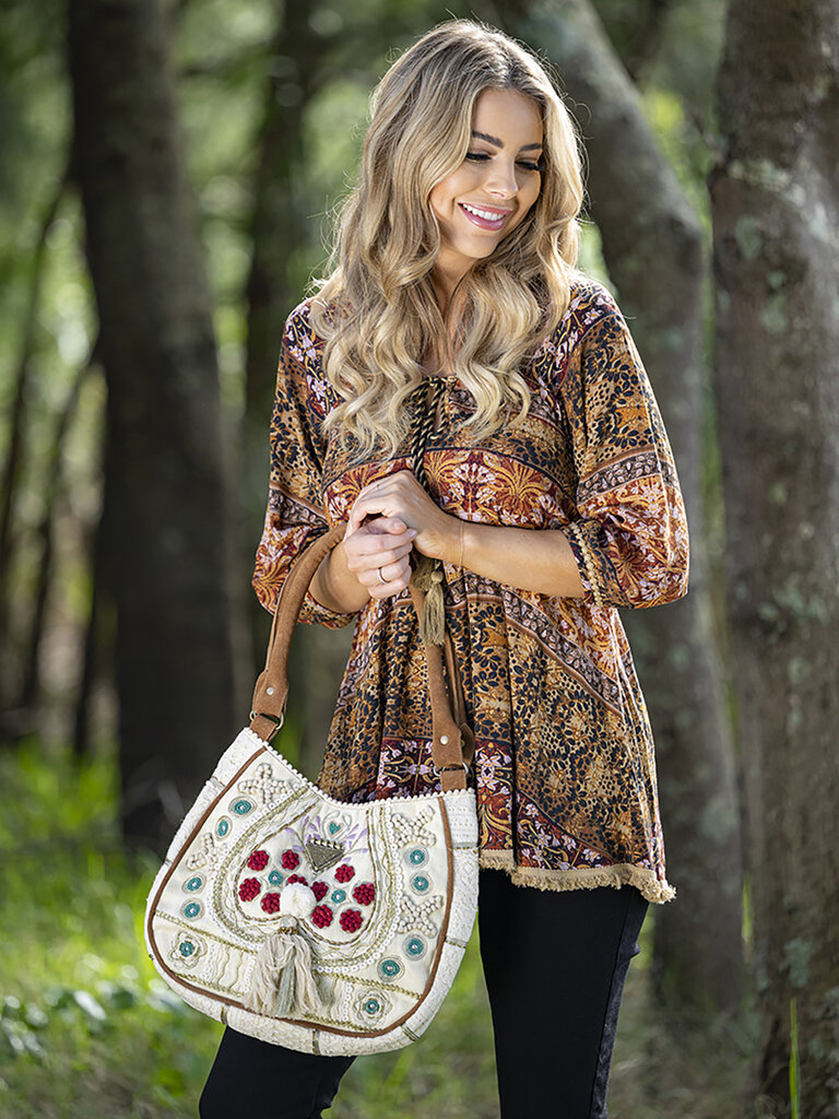 Cienna COTTON LEATHER BAG