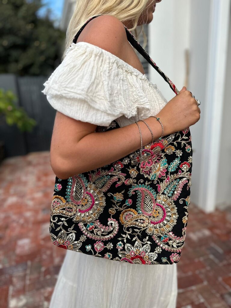 Naked Gypsy MIDNIGHT TOTE BAG