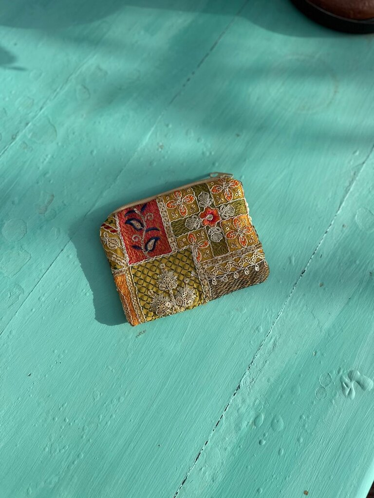 Naked Gypsy COIN PURSE CITRUS