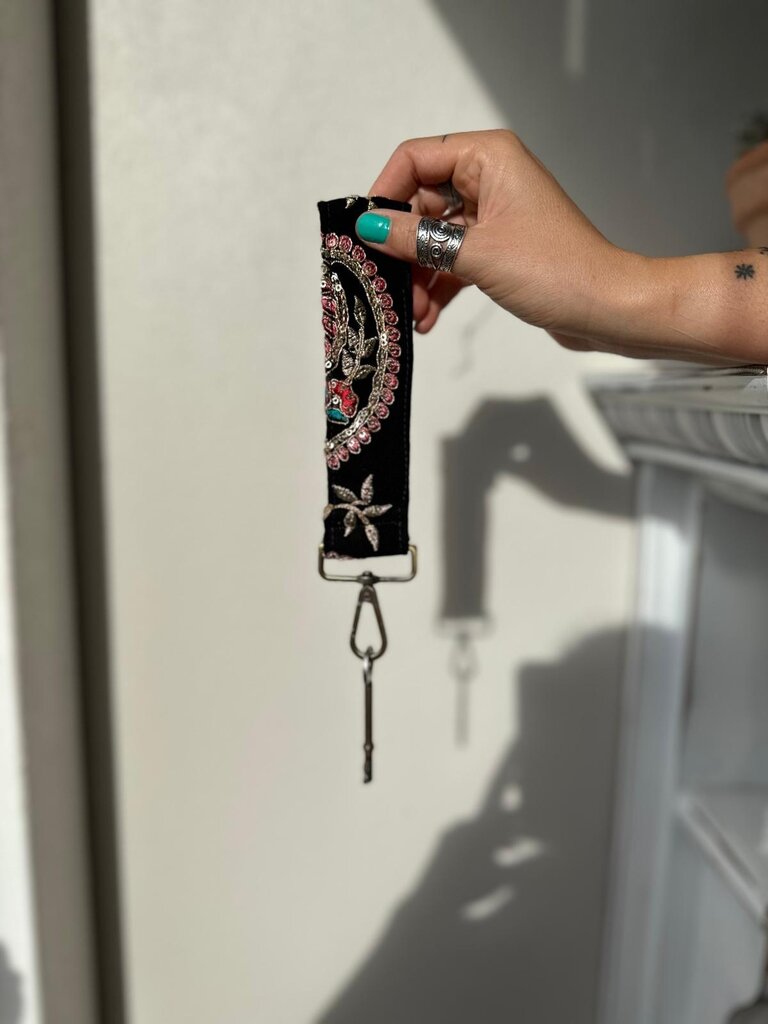 Naked Gypsy KEY WRISTLET MIDNIGHT