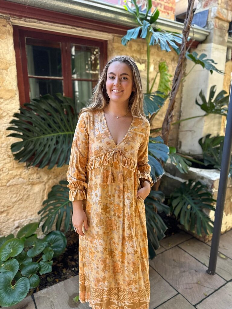 Honey & Stone Co WINNIE GOLDEN SPICE MAXI