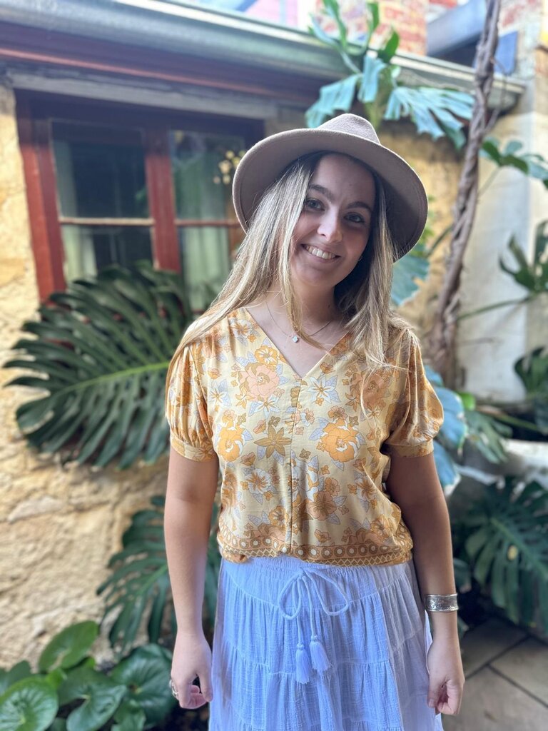 Honey & Stone Co GOLDEN SPICE TOP