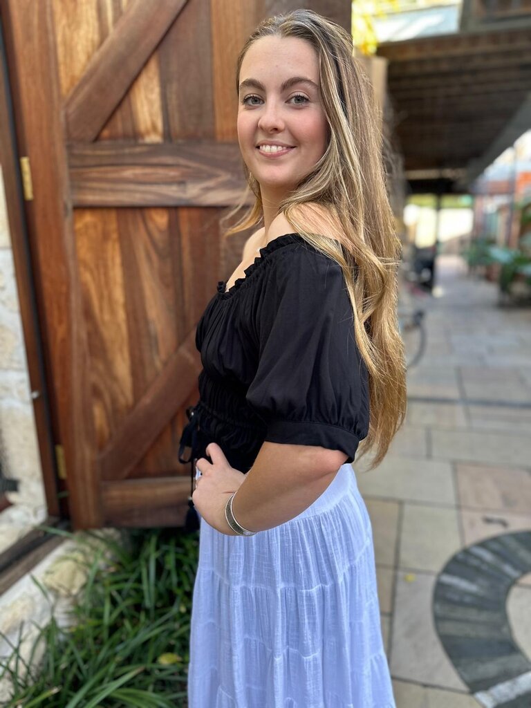 Honey & Stone Co KAYLEE BLACK TOP