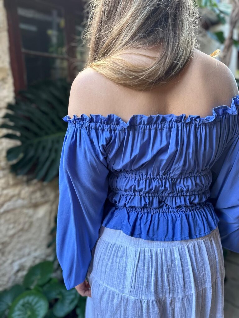 Honey & Stone Co MOLLY CORNFLOWER TOP