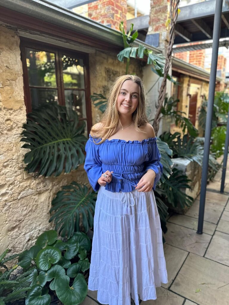 Honey & Stone Co MOLLY CORNFLOWER TOP