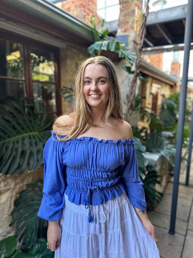 Honey & Stone Co MOLLY CORNFLOWER TOP