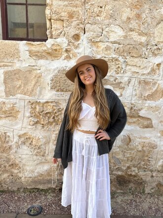 Naked Gypsy AUTUMN NIGHTS CHARCOAL CARDIGAN