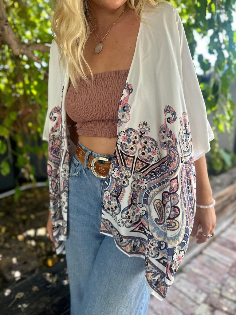 Naked Gypsy PASTEL PLAYGROUND KIMONO