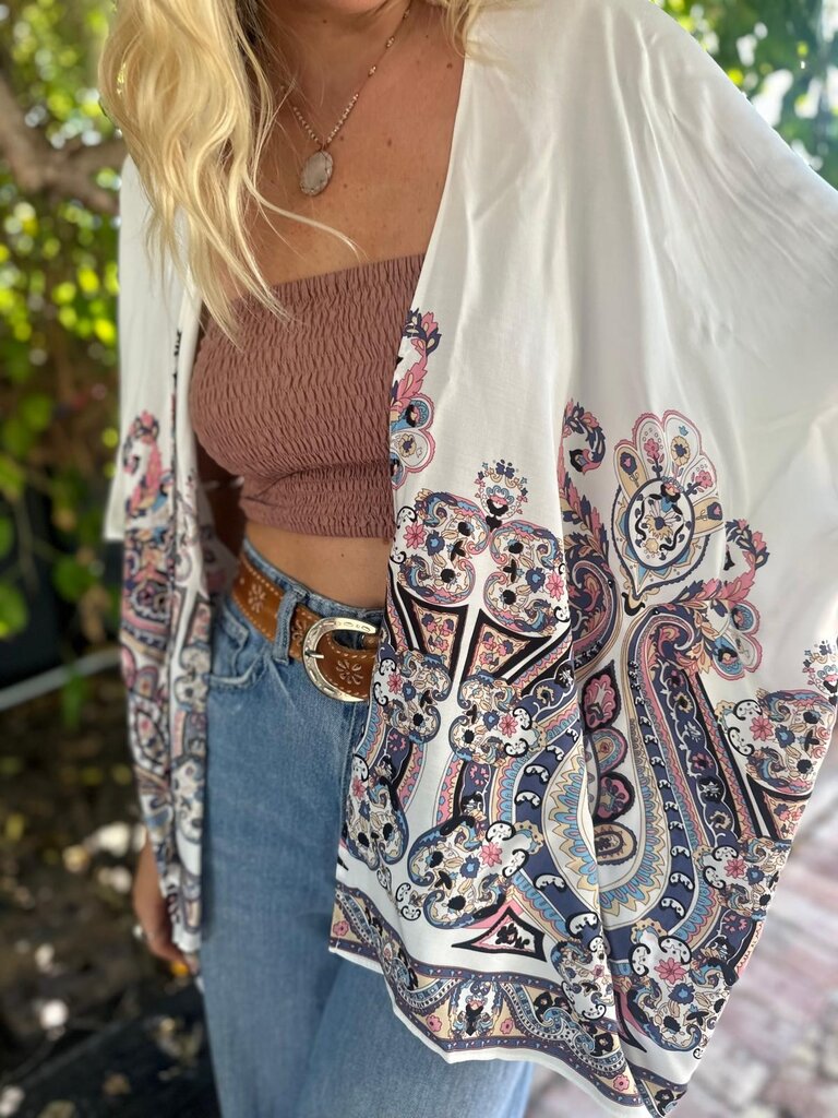 Naked Gypsy PASTEL PLAYGROUND KIMONO